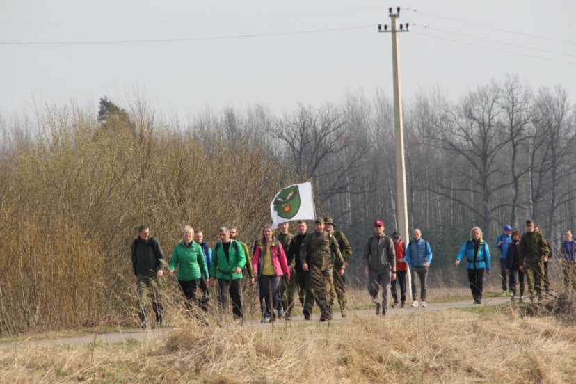 Jurbarko rajone vyko 9-asis pėsčiųjų žygis „Kęstutėnai“