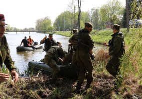 Vyko KASP Dariaus ir Girėno apygardos 2-osios rinktinės  geriausio pėstininkų skyriaus varžybos - 6