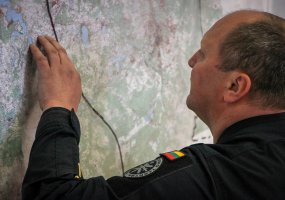 Brigados „Aukštaitija“ štabas treniruojasi planuoti gynybos operacijas - 2