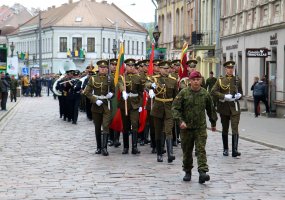 Kaune paminėtos pirmosios viešos Lietuvos kariuomenės priesaikos 100-osios metinės - 2