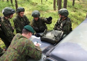 Lietuvos kariuomenės mokykloje vyko bazinis ryšių ir informacinių sistemų puskarininkių kursas  - 1