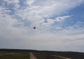U.S. bombers attacked targets identified by the Lithuanian Special Operations Forces at a... - 1