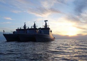 Karinių jūrų pajėgų laivai stiprina povandeninės kovos pajėgumus: Lietuvos karo laivas... - 1