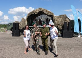Vertinamąsias pratybas Vytenio bataliono kariai užbaigė šventiniu renginiu Kačerginės  - 6