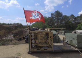Lietuvos kariai baigė dalyvavimą tarptautinėse pratybose „Sumanus logistas 2019“ - 4