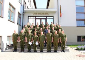 Lietuvos kariuomenės mokykloje baigėsi Puskarininkių karjeros II pakopos kursas - 1
