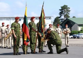 Lietuvos Respublikai  prisiekė Bazinio kario savanorio įgūdžių kurso kariai - 2