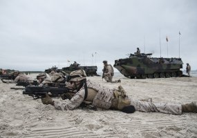 Nemirsetos paplūdimyje vyko pratybų BALTOPS 2019 karių išsilaipinimo operacija - 4