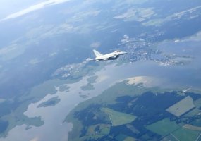 Baigėsi Baltijos regiono oro erdvėje NATO šalių ir partnerių pratybos „Ramšteino lydinys 2019-2“ - 5