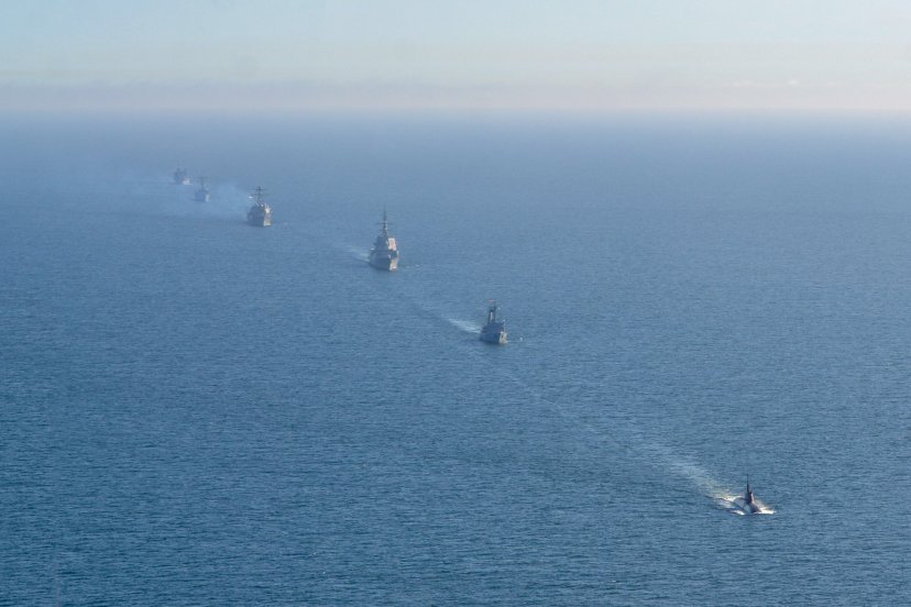 Lithuanian Navy enhances antisubmarine warfare capabilities: Lithuanian warship training together...
