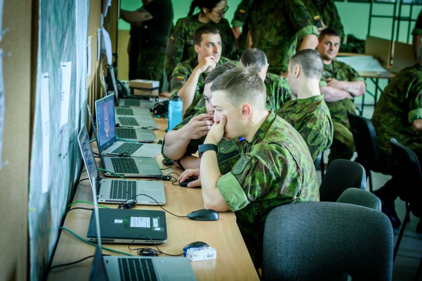 Mechanizuotosios pėstininkų brigados „Geležinis Vilkas“ padaliniuose paskelbtas mokomasis...