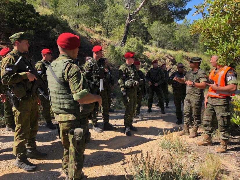 Ispanijoje vyksta tarptautinės karo policininkų pratybos „Angelas Sargas 2019“