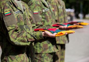 Su Lietuvos kariais treniruotis atvyksta Portugalijos rotacinių pajėgų kariai  - 1