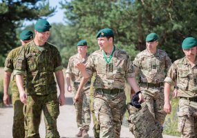 Kairių  poligone –  Jungtinių ekspedicinių pajėgų  pratybų „Baltic Protector“ etapas   - 4