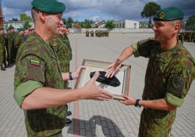 Juozo Vitkaus Inžinerijos bataliono vadu tapo majoras Pavelas Jelkinas - 1