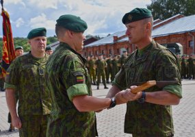Juozo Vitkaus Inžinerijos bataliono vadu tapo majoras Pavelas Jelkinas - 3