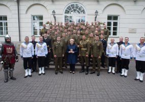 Iškilmingai paminėta Lietuvos karaliaus Mindaugo karūnavimo ir Tautiškos giesmės diena - 5