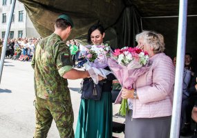 Aktyviojo rezervo gretas papildė per 400 Vaidoto bataliono karių - 6