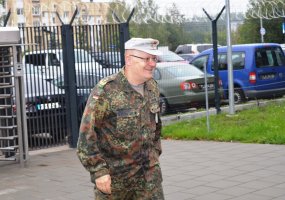 Lietuvoje lankosi Vokietijos ginkluotojų pajėgų jungtinių operacijų vadavietės vadas  - 1
