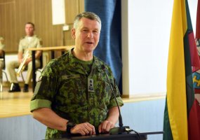 Lietuvos kariuomenės Gynybos štabui vadovauja brigados generolas Gintautas Zenkevičius - 2