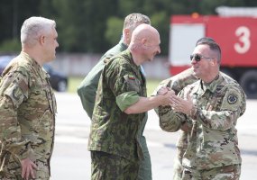 First time in the history of Lithuania, F-35A fifth-generation fighter aircraft landed at Šiauliai - 4