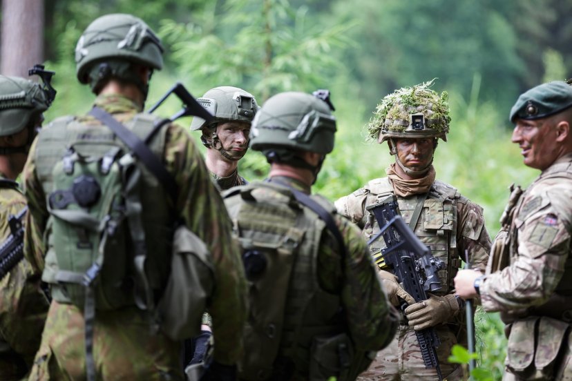 Kairių  poligone –  Jungtinių ekspedicinių pajėgų  pratybų „Baltic Protector“ etapas  