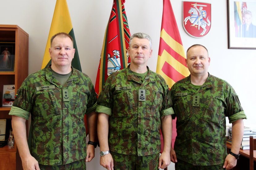 Sausumos pajėgų štabo viršininku paskirtas plk. ltn. Žilvinas Gaubys