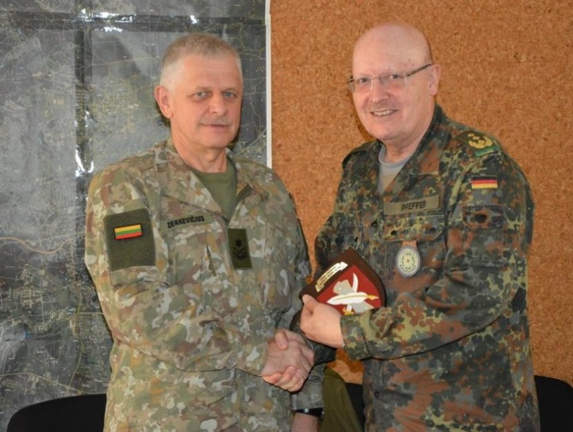 Commander of the German Bundeswehr Joint Forces Operations Command paid a visit to the Training...