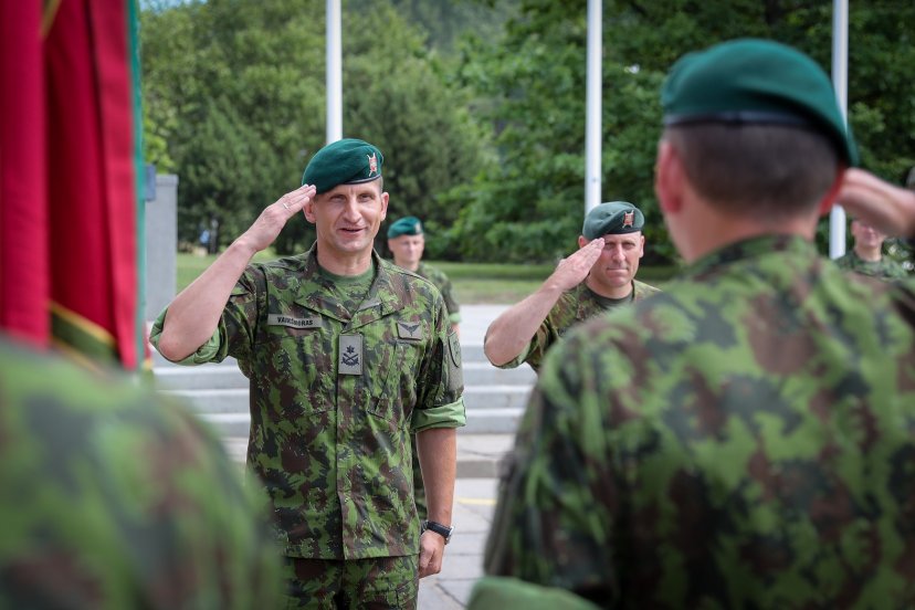 Brg. gen. Raimundas Vaikšnoras perėmė Sausumos pajėgų vado pareigas