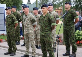 Oro gynybos batalionas išleido į atsargą 5-ąją šauktinių laidą - 1