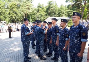 Tarnybą baigė Karinių jūrų pajėgų Apsaugos kuopos kariai - 3