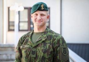Jūrų pėstininkų puskarininkių kursą JAV baigęs karys: „Pradėjome nuo mokymosi mąstyti... - 1