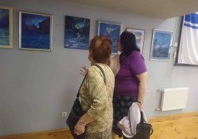Klaipėdoje atidaryta Ukrainos menininkų tapybos darbų paroda - 1