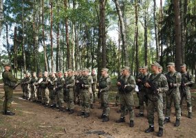 Lietuvos karo akademijos pirmakursiai - motyvuoti jaunuoliai - 1