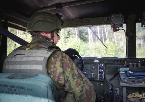 Sausumos pajėgų kariai dalyvauja pratybose „Jungtinis ryžtas“   - 1