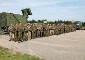 „Aklas sakalas 2019“:  Oro erdvės stebėjimo ir kontrolės valdybos kariai tobulina perdislokavimo... - 3