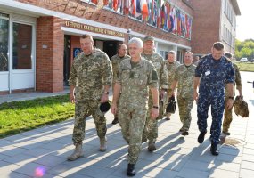 Vilniuje lankėsi Ukrainos Generalinio štabo vadovybė   - 1