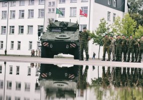 Tėvynę ginti paruošta dar viena Algirdo bataliono NPPKT karių laida - 2