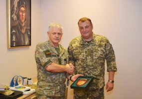 Command of the Ukrainian General Staff visited Vilnius - 3