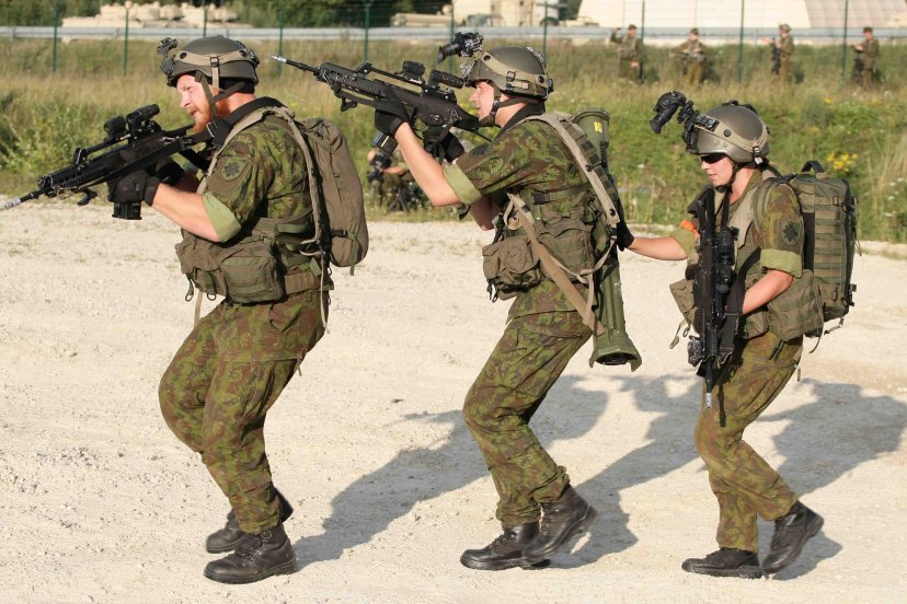 Tarptautinėse pratybose „Jungtinis ryžtas 2019“ tobulinta mažų padalinių taktika ir karo...