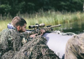Tarptautinėse pratybose „Angies kirtis 2019” patirtimi dalinosi Baltijos šalių snaiperiai  - 6
