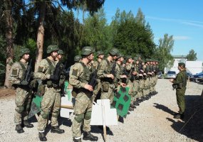 Karo akademijos naujokai įveikė Bazinį kursą - 3