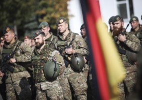 Lietuvos Respublikos Prezidentas Gitanas Nausėda aplankė karinius dalinius Rukloje  - 1
