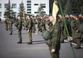 Lietuvos Respublikos Prezidentas Gitanas Nausėda aplankė karinius dalinius Rukloje  - 3