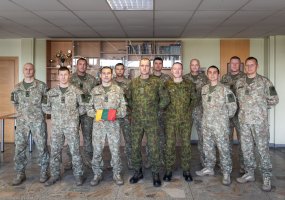 Lietuvos kariai išlydėti į Ukrainą  - 2
