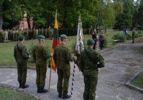 Birutės ulonų bataliono kovinei vėliavai – dvidešimt penkeri - 6