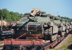 Į Lietuvą atvyksta JAV rotacinės pajėgos – apie 500 karių - 1