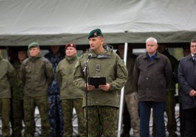 Motorizuotajai pėstininkų brigadai  „Žemaitija“ vadovaus  plk. N. Stankevičius  - 4