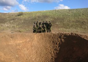 EOD specialists of the Engineer Battalion training at international Exercise Detonator 2019 in... - 6