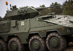 Vilkas infantry Fighting Vehicles neutralised targets at Pabradė Training Area  - 1